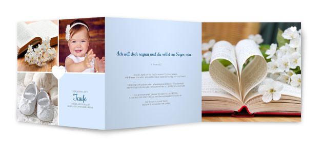Einladungskarten Taufe