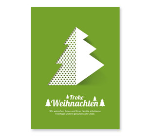 Weihnachten - Geschäftliche Weihnachtskarten