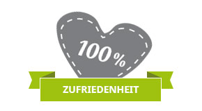 Zufriedenheitsgarantie