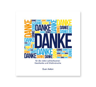 Danksagungskarten