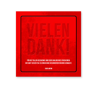 Dankeskarten Geburtstag