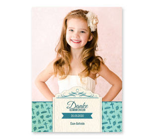 Danksagungskarten Kommunion