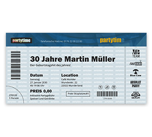 Einladung 30. Geburtstag