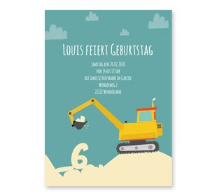 Einladungskarten Kindergeburtstag