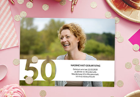 50. Geburtstag