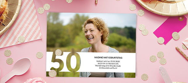 50. Geburtstag