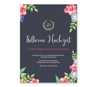 Karten zum Hochzeitstag