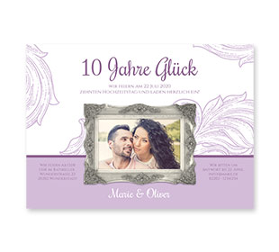 Karten zum Hochzeitstag