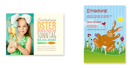 Einladungskarten Osterfest