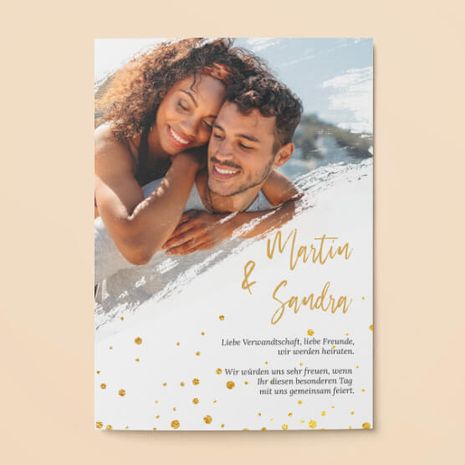 Einladungskarten zur Hochzeit