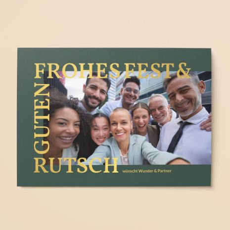 Geschäftliche Weihnachtskarten