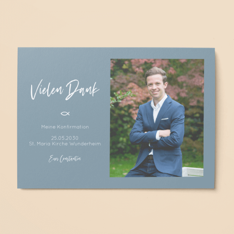 Dankeskarten Konfirmation